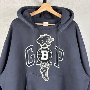 Gap x BKC Varsity Afterhood Style Student Power Panther Logo XL Hoodie